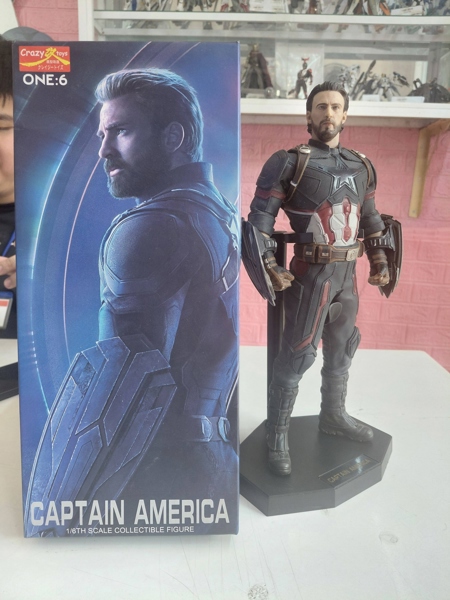 Mua bán (2ND) CRAZY TOYS 1/6 AVENGERS ENDGAME CAPTAIN AMERICA