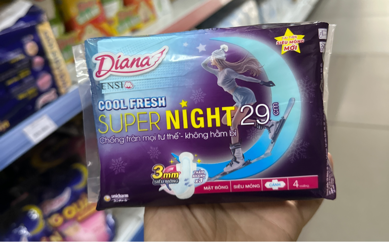 BVS Diana Sensi Cool Fresh Night 29cm 4m - cánh