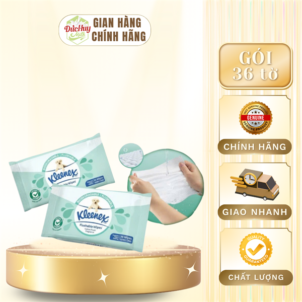 Khăn ướt Kleenex 36 tờ