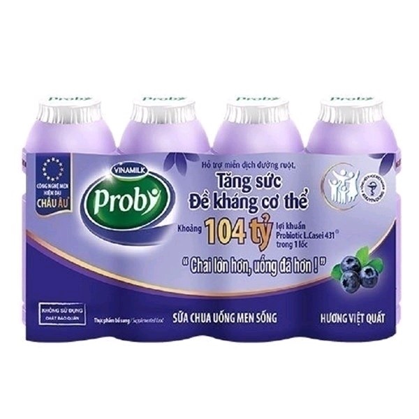 Sữa chua uống Probi Hương Việt quất 130ml