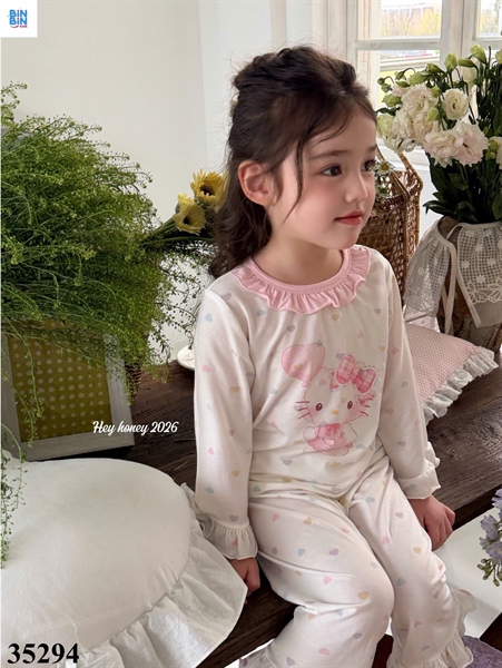 35294- Bộ TD HHN Kitty bóng tim