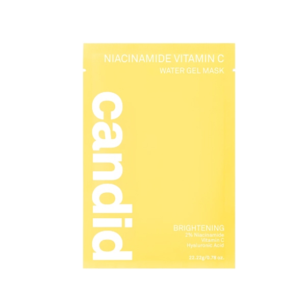 Mặt Nạ Dưỡng Sáng Da Candid Niacinamide Vitamin C Water Gel Mask 22g