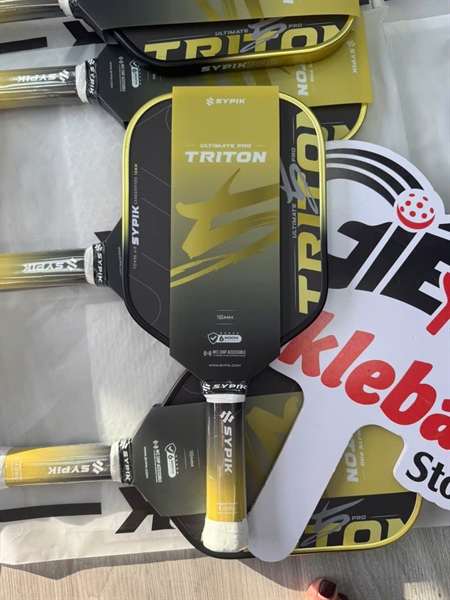 Giền Pickleball - Vợt Sypik Triton 5 Pro Ultimate 16mm - có chữ ký
