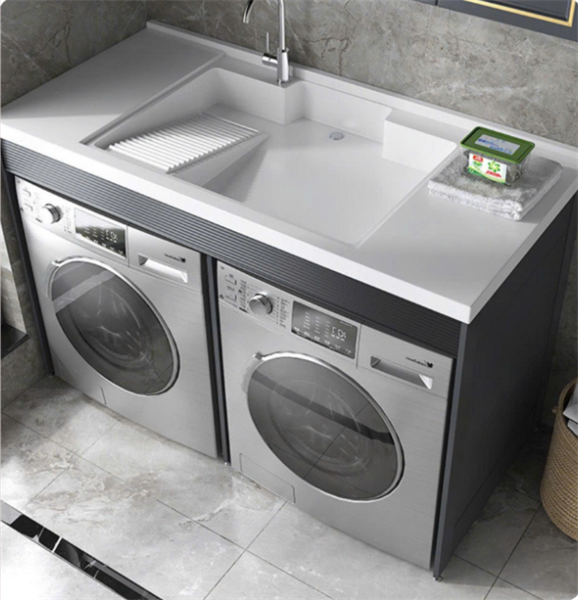 Tủ máy giặt Gnax TMG 130 chậu trắng