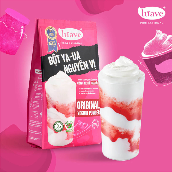 Bột đá xay Luave yogurt/ Sữa chua, 500GR