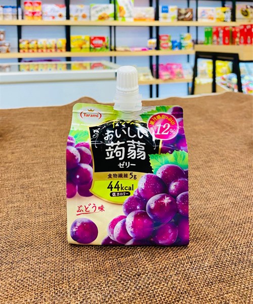 Thạch túi Tarami vị nho