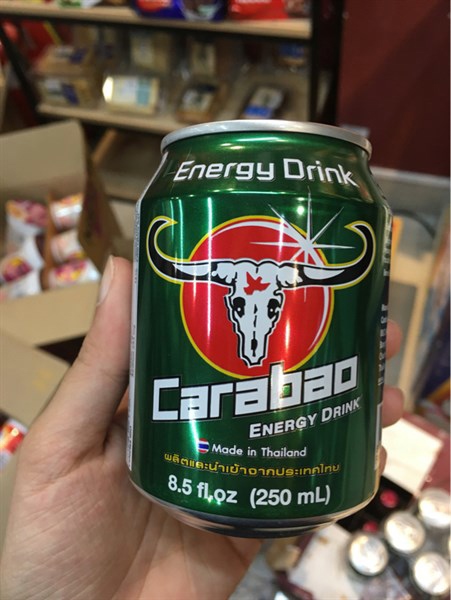 Nước Tăng Lực Carabao Lon 250Ml