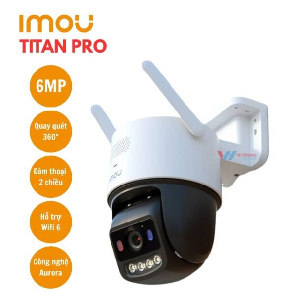 Camera Wifi Imou Titan Pro IPC-U7LP-6V0NE 6MP 3K+