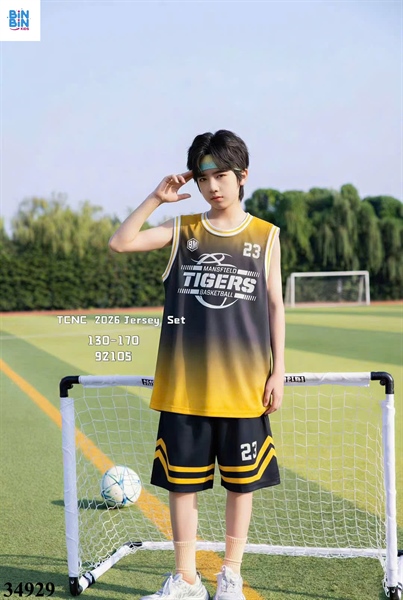 34929-Set bộ SN TH Tigers đen loang