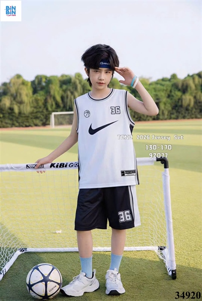34920-Set SN thông hơi Nike Trắng