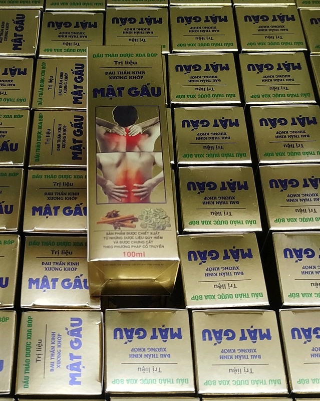 Xịt xương khớp mật gấu h/100ml