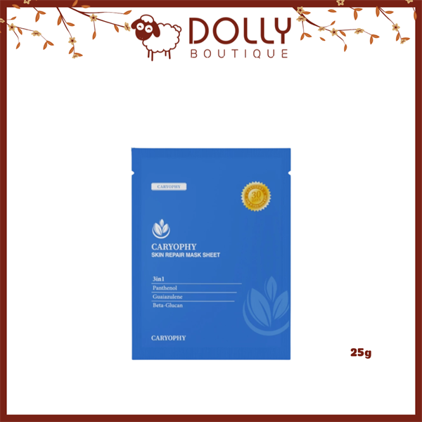 Mặt Nạ Phục Hồi Da Caryophy Skin Repair Mask Sheet 3 In 1 25g