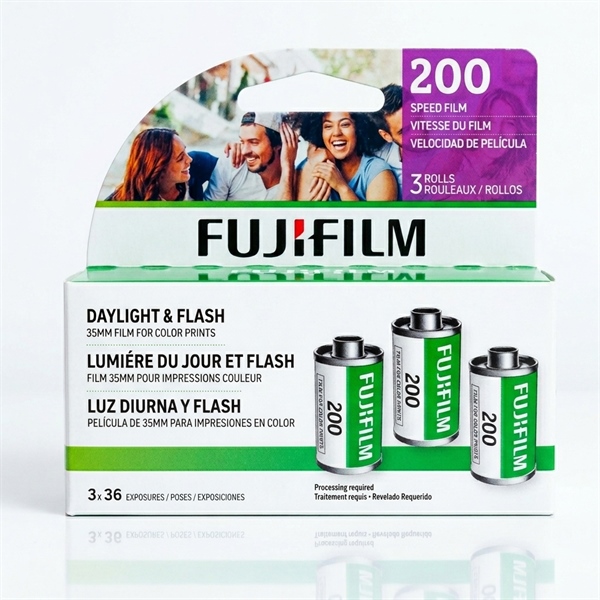 Phim âm bản màu dạng cuộn Fujifilm 200