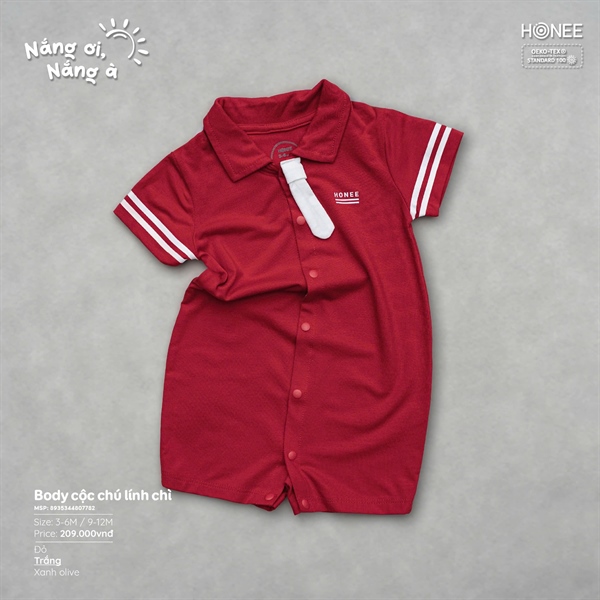 Honee body cộc chú lính chì 7782