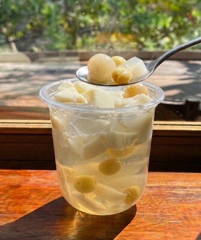 THẠCH NHÃN SEN DỪA CHEESE