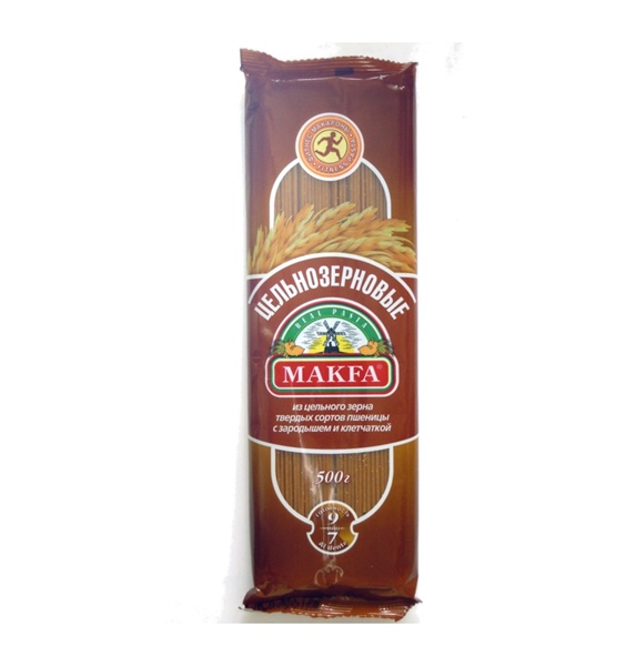 Mì spaghetti nguyên cám Makfa loại premium 500g
