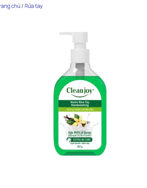 DMG Chai nước rửa tay CLEAN JOY 280g