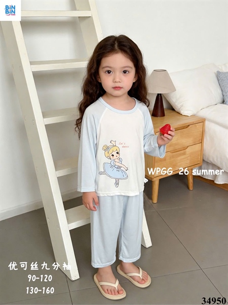 34950-Bộ tencel TD cc lọ lem