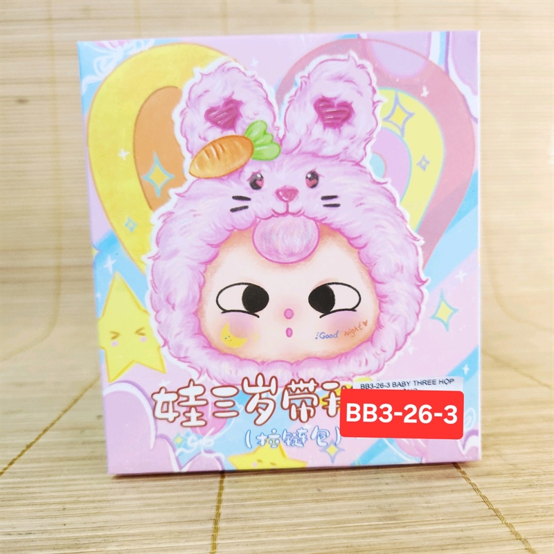 BB3-26-3 BABY THREE HỘP HỒNG