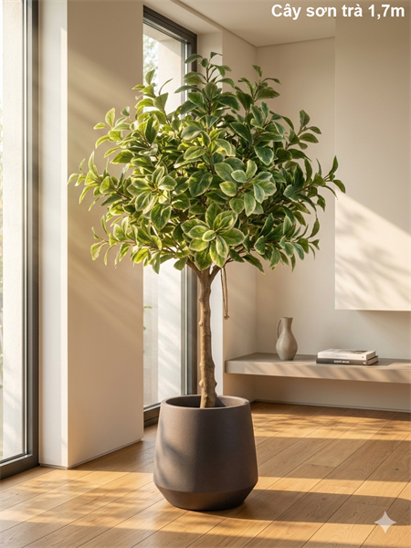 Cây sơn trà 1,7m - Cây - Hoa Lụa Vân Vượng