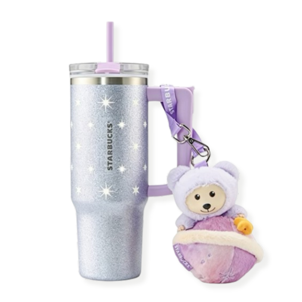SM26_Purple Night Galaxy SS Straw Cup