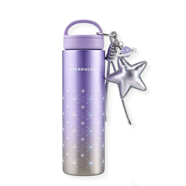 SM26_Purple Night Galaxy Star SS Tumblet