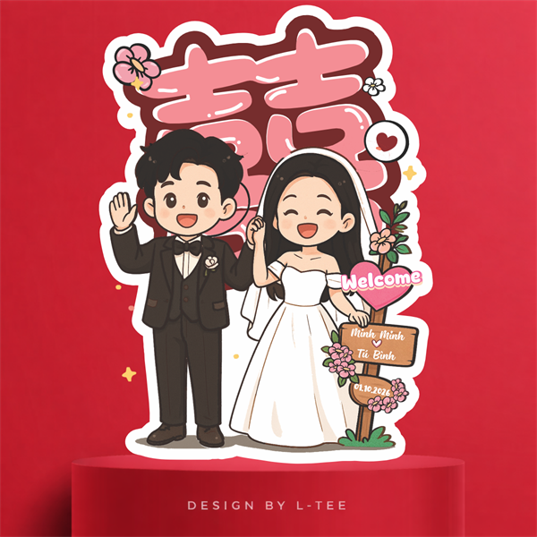 Bảng Welcome Vui Nhộn 2 Size 50x70