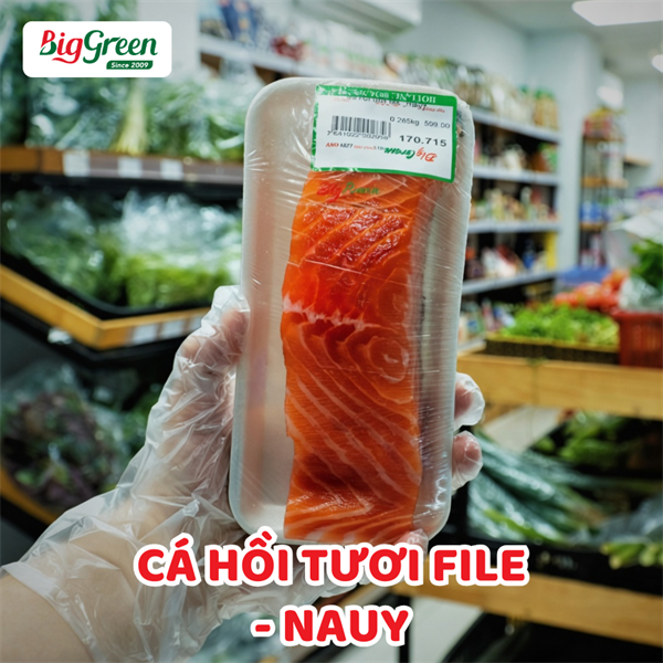Cá Hồi Tươi File - Nauy