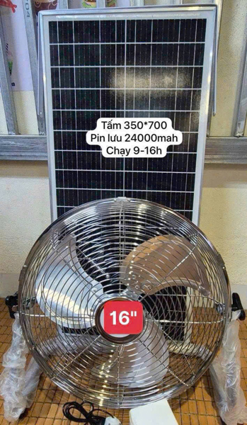 Quạt năng lượng mặt trời F450 - 16 Inch