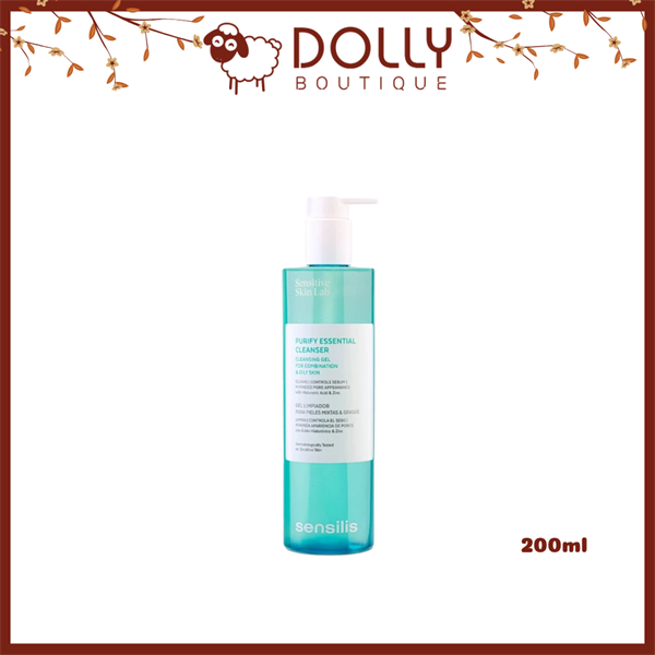 Gel Rửa Mặt Dịu Nhẹ Sensilis Purify Essential Cleanser 400ml