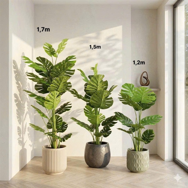 Cây rách 4 thân 1,7m - Cây - Hoa Lụa Vân Vượng