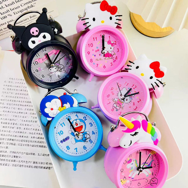 Đồng hồ báo thức 2 chuông, charm HOẠT HÌNH TO