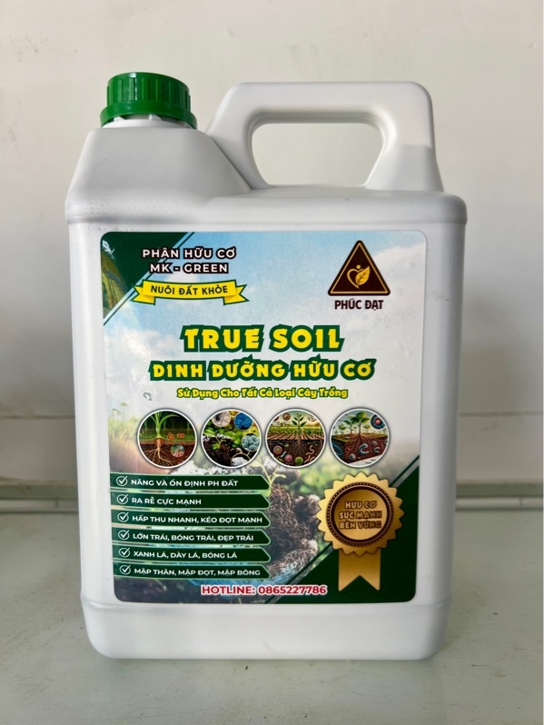 Phân hữu cơ TRUE SOIL - PĐ (5 lít)