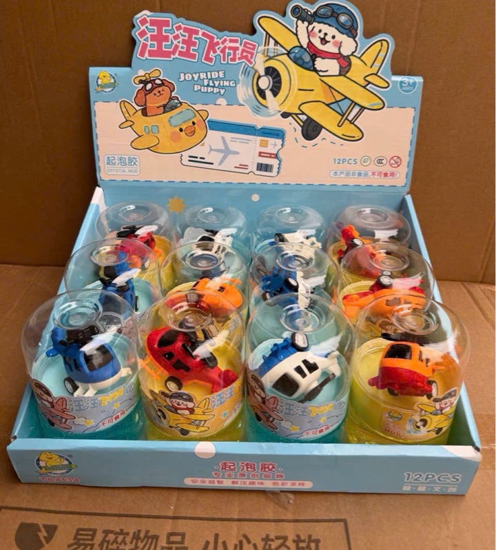 Slime kim tuyến + đồ chơi máy bay