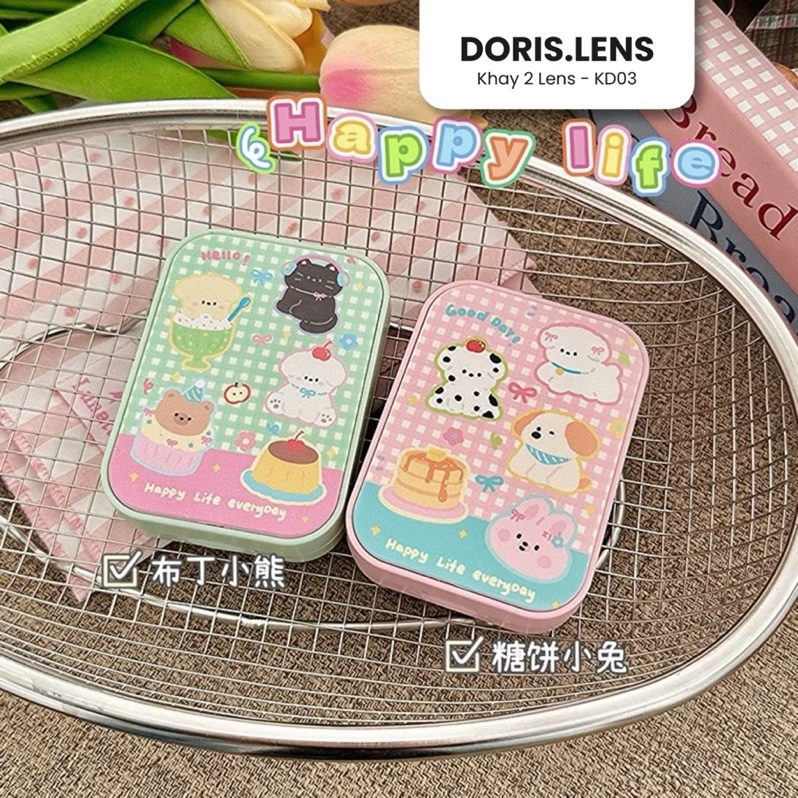 Hộp đựng len chữ nhật Cat-Cake-Family