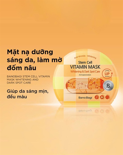MẶT NẠ BANOBAGI WHITENING DARK SPOT CAM