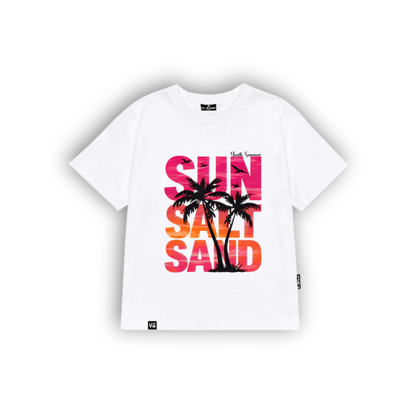 Áo Thun Boxy TROPICAL YOUTHPOWER Form Rộng Nam Nữ Oversize Unisex Cotton 2 Chiều 250gsm Cổ Tròn Local Brand Việt Nam - Màu Trắng PINEAPPLE
