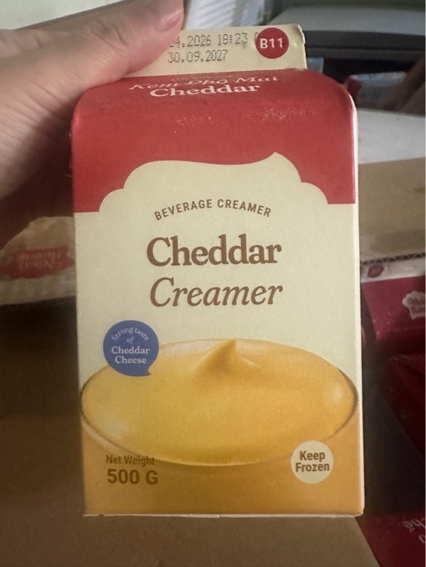 Kem phomai cheddar 500gr