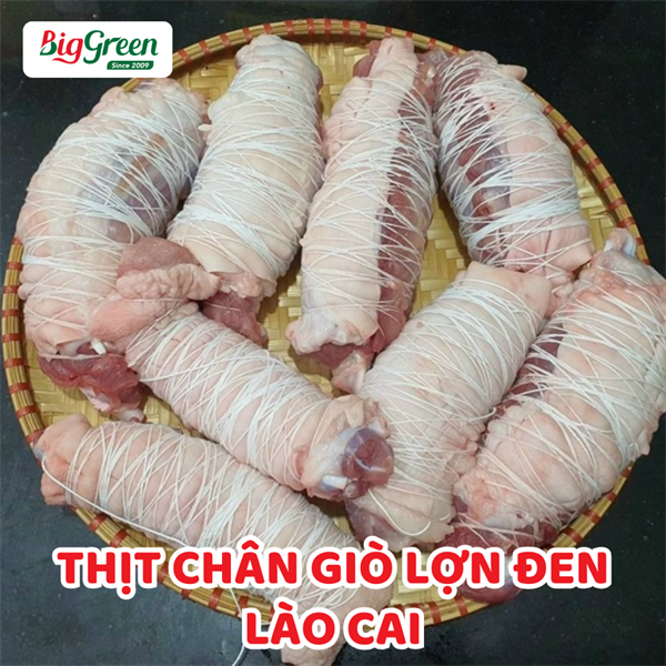 Thịt Chân Giò Lợn Đen - Lào Cai