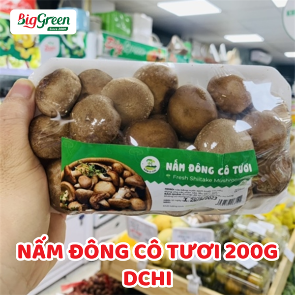 Nấm Đông Cô Tươi 200g - DCHI
