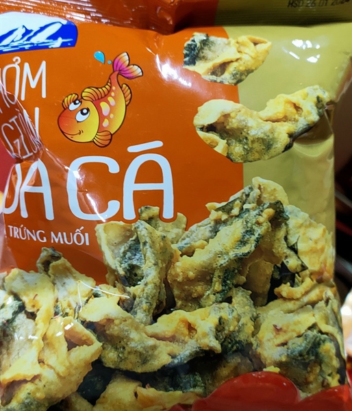 snack Da cá vị trứng muối cay 50g
