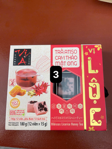 GDF Trà Atiso cam thảo mật ong 180g