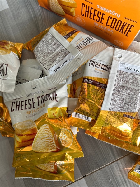 Bánh quy vị phô mai cheddar 60g