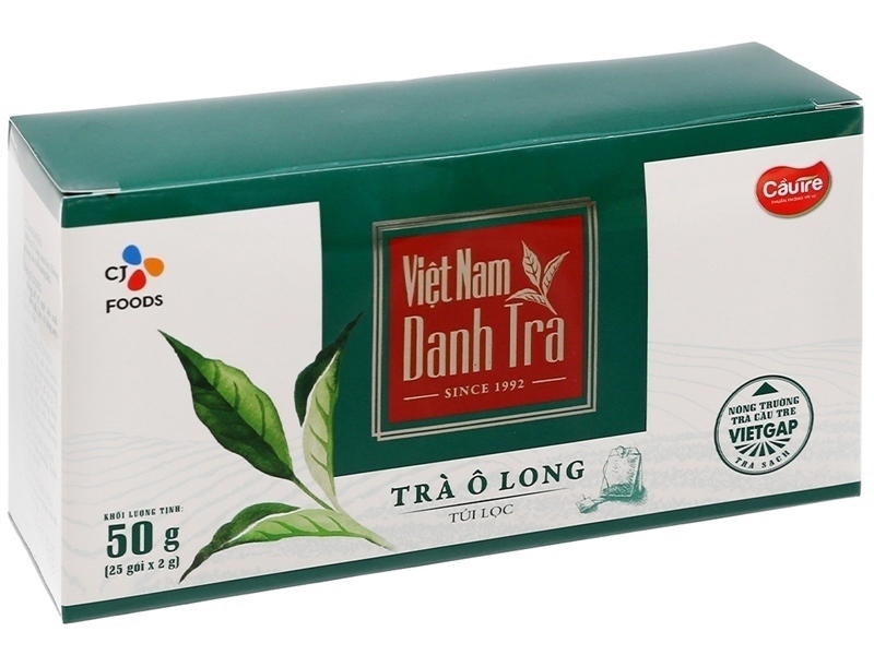 CJ Trà Olong VN danh trà túi lọc 50g (2x 25 gói)