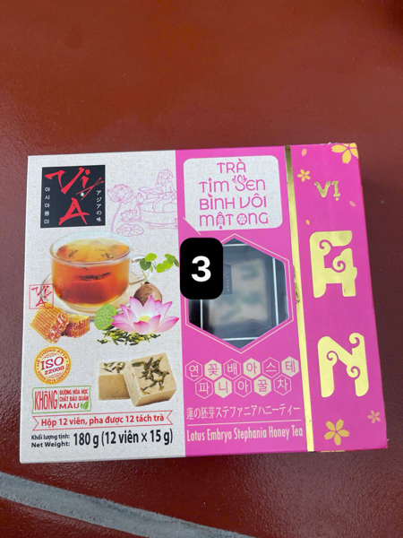 Trà sen Bình Vôi mật ong GDF 180g