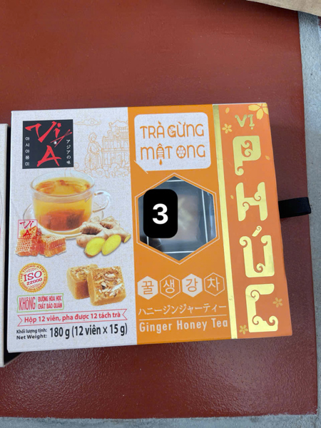 GDF Trà gừng mật ong 180g