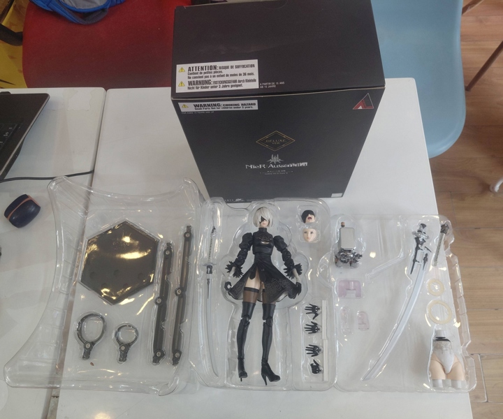 Mua bán (2ND) PLAY ARTS KAI NIER AUTOMATA YORHA 2B DELUXE VER