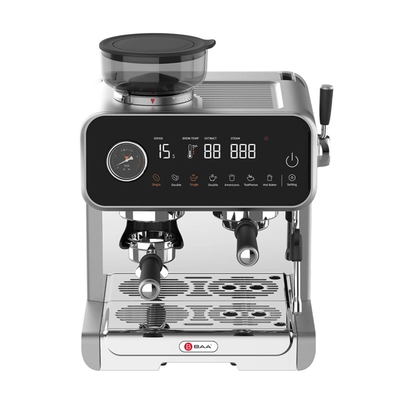 Máy pha cà phê công suất lớn 200ly/ngày, thiết kế đẹp nhỏ gọn dễ sử dụng chuẩn hương vị cho quán nhỏ, gia đình văn phòng