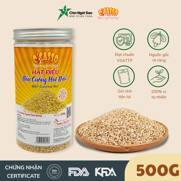 Đầu cuống hạt điều (Hạt điều) Hộp 200G/500G