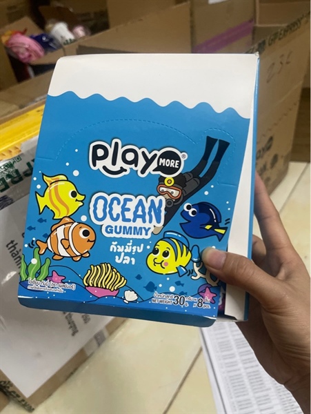 Kẹo dẻo cá Đại Dương play more 30g